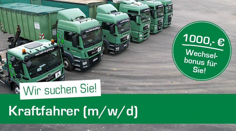 Berufskraftfahrer/innen (m/w/d) Vollzeit
