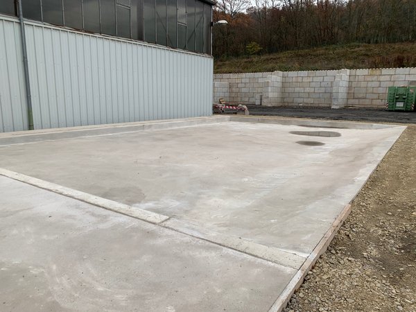 Havariebecken für Sondermüll